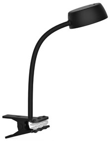 Top Light - LED Stolná lampa s klipom OLIVIA KL C LED/4,5W/230V čierna