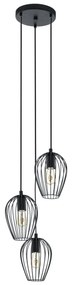 Eglo 49479 - Luster NEWTOWN 3xE27/60W/230V