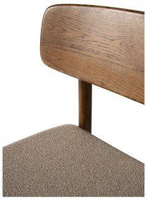 Hnedá jedálenská stolička Livo – Unique Furniture