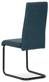 BONTEC Jedálenská stolička, modrá, látka, DCL-401 BLUE2 Farba: Modrá