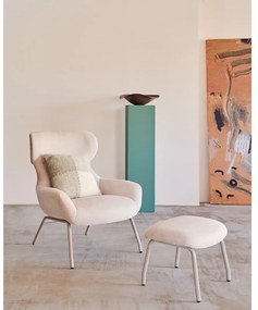 Béžové kreslo Belina – Kave Home