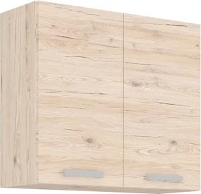 Horná kuchynská skrinka Bordeaux, 80 cm, dub bordeaux%