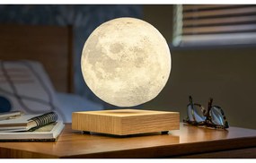 LED stolová lampa v prírodnej farbe (výška 14 cm) Moon – Gingko