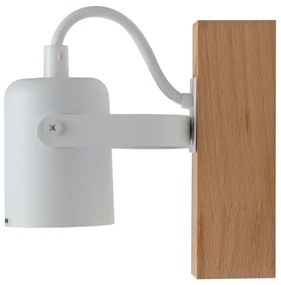 Nástenné bodové svietidlo 1xGU10/50W/230V biela