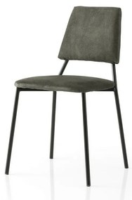Súprava jedálenských stoličiek Lima Anthracite and Black, 2 ks