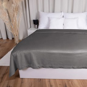 Biante Zamatový prehoz na posteľ Velvet Prémium SVP-017 Tmavo sivý 260x280 cm