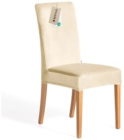 Béžový napínací poťah na stoličku 48 cm Sento – Restilo