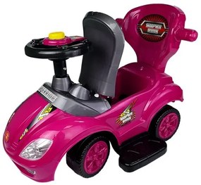 LEAN TOYS Autíčko Mega Car 3v1 - ružové
