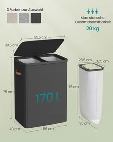 Kôš na bielizeň LCB813B01