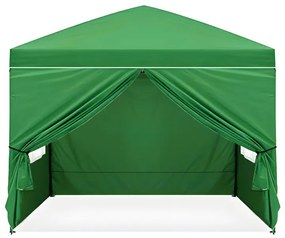 Bestent Záhradný altánok 3x3m skladací 4 steny Green