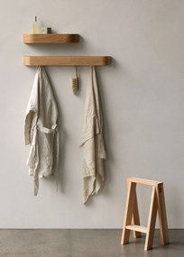 Audo Copenhagen Víceúčelová drevená polica Epoch Shelf Oak 79 cm
