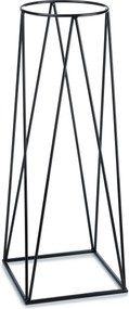 STOJAN NA KVETINÁČ SQUARE 96X30X30 CM ČIERNA