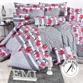 Obliečky bavlnené Marsel EMI: Štandardný set jednolôžko obsahuje 1x 140x200 + 1x 70x90