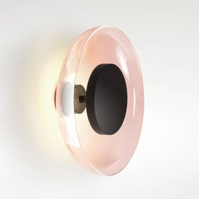 MARSET Aura nástenné LED svetlo, Ø 25 cm, medená