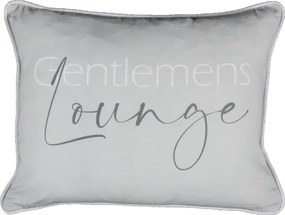 Šedý vankúš Lounge - 35 * 10 * 45cm