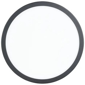 Eglo 901014 - LED Stropné svietidlo s pohybovým senzorom FUEVA LED/20,5W/230V čierne