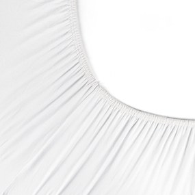 JERSEY PRESTIERADLO JERS4 220X240 CM, VÝŠKA 30 CM BIELE
