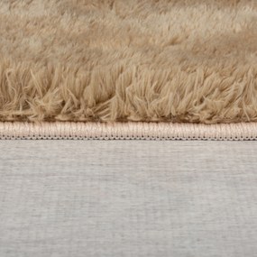 Flair Rugs, Kusový koberec Faroe Faux Fur Natural, 160x230, hnedá, obývacia izba