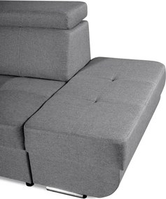 Sedacia súprava Logan, ľavá, sivá (malmo 90)