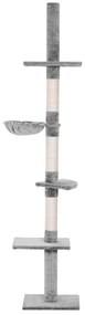 Tutumi Tutumi, škrabadlo, posteľ, veža 230-260 cm pre mačky 331669, šedá, HOM-02843
