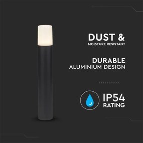 Vonkajšia lampa 1xGU10/35W/230V IP54 50 cm čierna