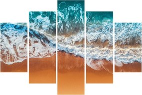 Obraz morskej pláže (150x105 cm)