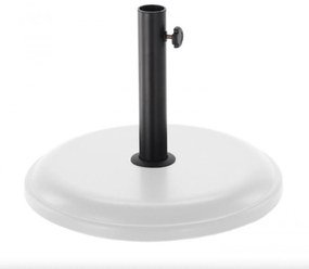 Podstavec pod slunečník MARRKO 16 kg bílý