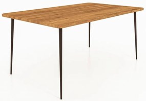 Jedálenský stôl z dubového dreva 200x90 cm Kula - The Beds