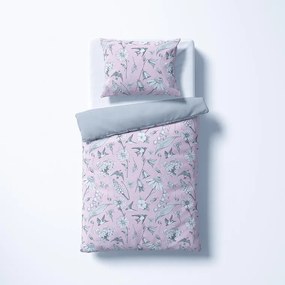 Posteľné obliečky Dual Feel RONDINI ružové