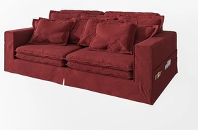 Červená pohovka 236 cm Nora – Ropez