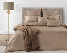 MAKOSATÉNOVÉ OBLIEČKY EVA MINGE ELEGANT1E 160X200 CM, 2 KS 70X80 CM SVETLOHNEDÉ
