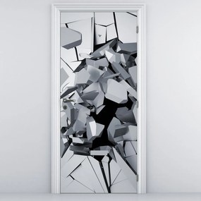 Fototapeta na dvere - Abstrakcia 3D (95x205cm)