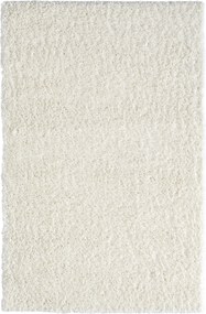 My Flair, AKCIA: 120x180 cm Kusový koberec My Shaggy creme, biela, chodba / predsieň