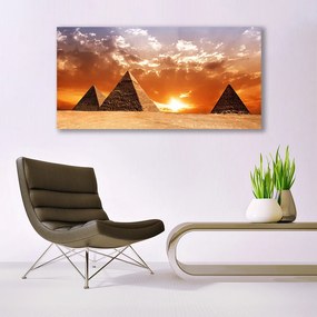 Obraz plexi Pyramídy architektúra 120x60 cm