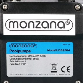 InternetovaZahrada Pieskový filtračný systém 11 000 l/h s predfiltrom
