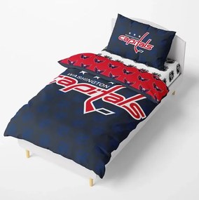 NHL Hokejové obliečky Washington Capitals Shields 140x200/70x90 cm