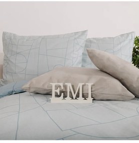 Obliečky Velur modré satén EMI