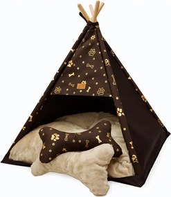 Golden Dog TeePee stan Golden dog 87 x 87 x 118 cm - L zlaté labky
