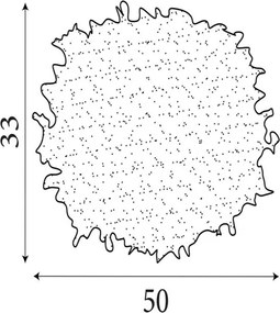 Searchlight 70393PI - Tienidlo k lustru KATE E14/E27 pr. 50 cm ružové