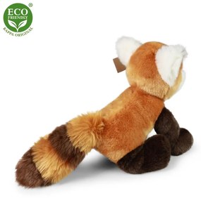 Plyšová panda červená stojaca 28 cm ECO-FRIENDLY