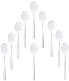 Súprava lyžičiek VIENNA strieborná 734670 (10 ks)