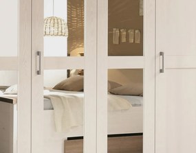 Šatníková skriňa Luca, 5-dverová