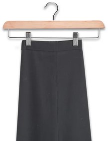 Zeller Present Drevený vešiak s klipom na nohavice a sukne, 36 x 14 cm