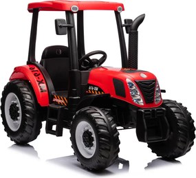 LEAN CARS A011 Červený batériový traktor 24V