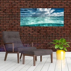 Obraz - Pohľad pod morskú hladinu (120x50 cm)