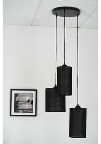 Brilagi - Luster na lanku TUBES 3xE27/15W/230V čierna