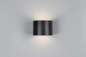 LED nástenné vonkajšie svietidlo so senzorom pohybu na USB (výška 10 cm) Genie – Reality