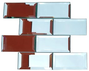 Obklad Mozaika Metro Big MirrorSilver 29,8/29,829,8