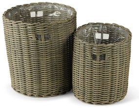 Sada záhradných kvetináčov Arnhem 2ks