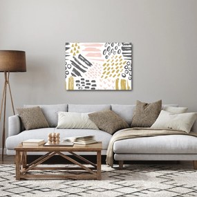 Obraz - Abstraktné ťahy (70x50 cm)